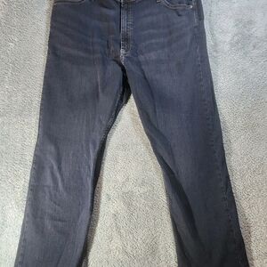 Wrangler Authentics Men’s Jeans Size 42x32 Dark Wash Stretch Denim NWT